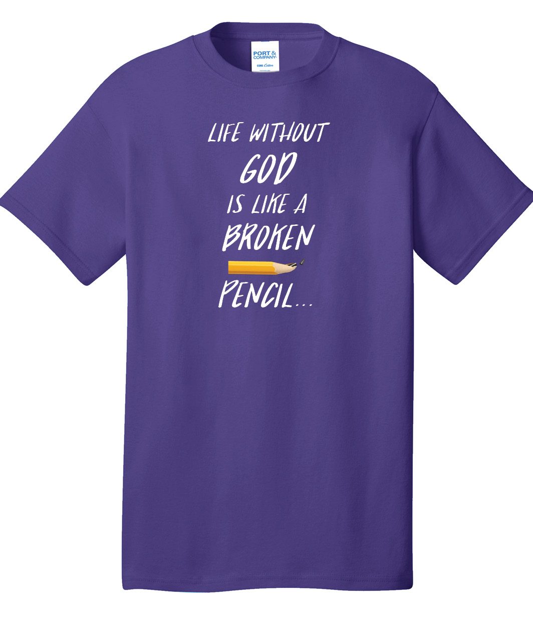 Broken Pencil Core Cotton Tee